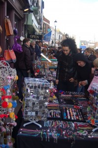 Portobello Road Market er et loppemarked for shoppere